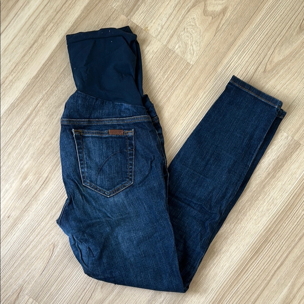 Maternity Dark Blue Denim Jeans